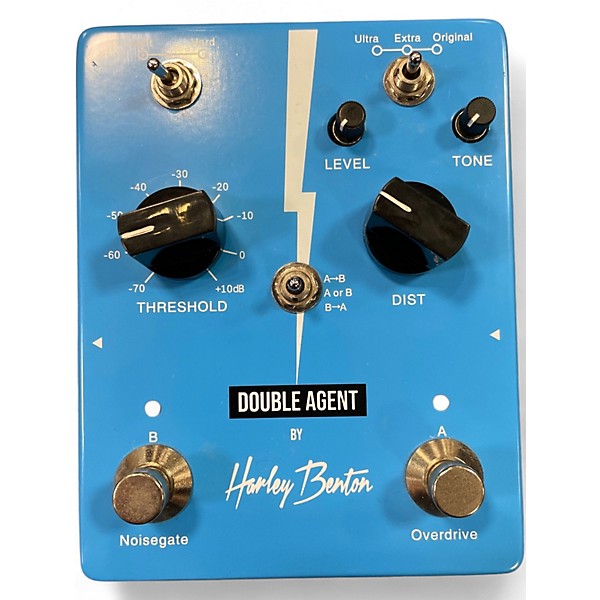 Used Harley Benton Double Agent Effect Pedal