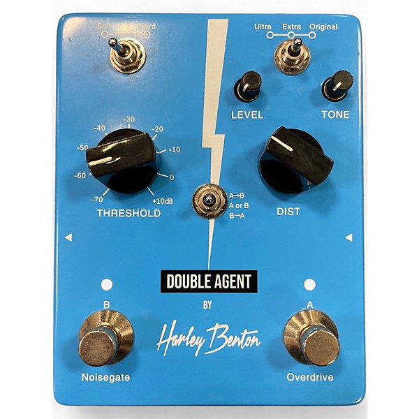 Used Harley Benton Double Agent Effect Pedal