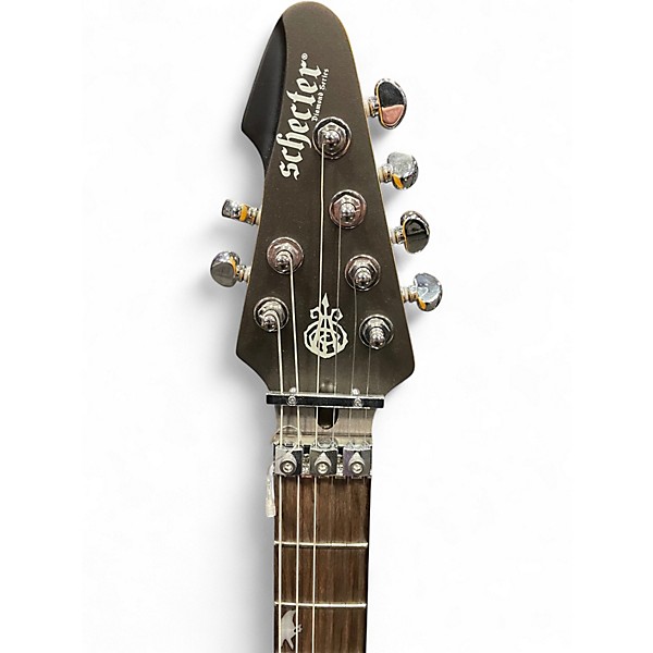 Used Schecter Guitar Research dj ashba satin gray Solid Body Electric Guitar