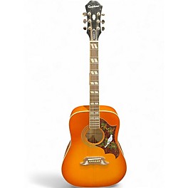 Used Epiphone Dove Pro VINTAGE CHERRY BURST Acoustic Electric Guitar