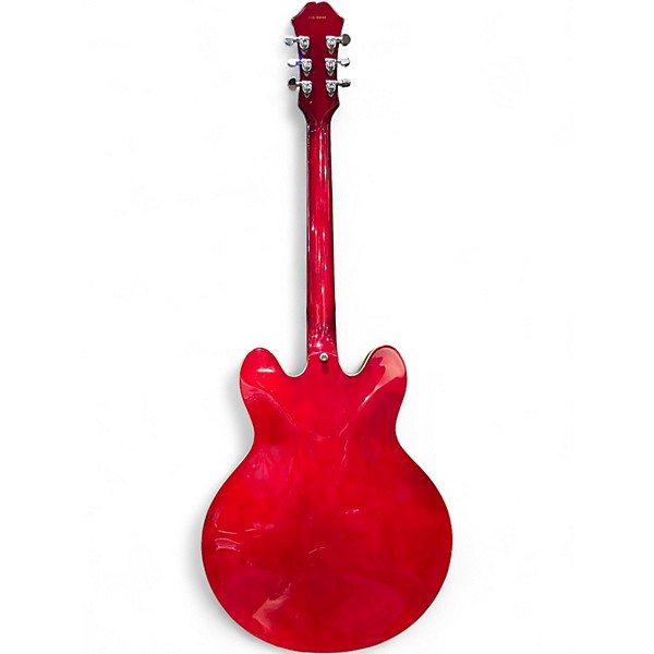 Used Epiphone ES335 Red Hollow Body Electric Guitar