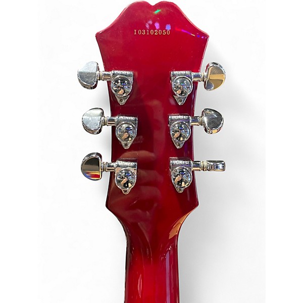 Used Epiphone ES335 Red Hollow Body Electric Guitar
