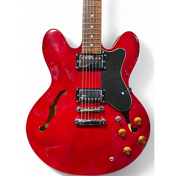 Used Epiphone ES335 Red Hollow Body Electric Guitar