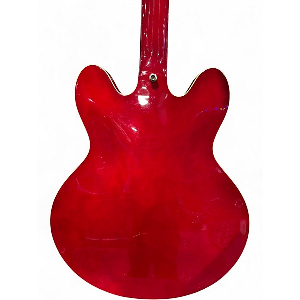 Used Epiphone ES335 Red Hollow Body Electric Guitar