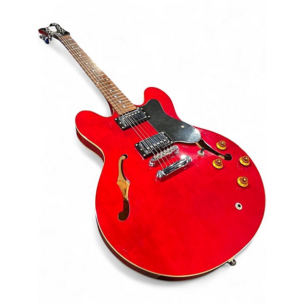 Used Epiphone ES335 Red Hollow Body Electric Guitar