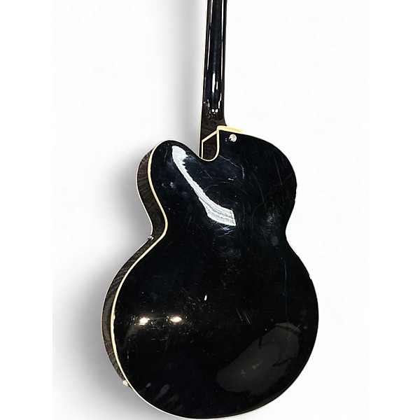 Used 2020s D'Angelico EXL-1 Black Hollow Body Electric Guitar