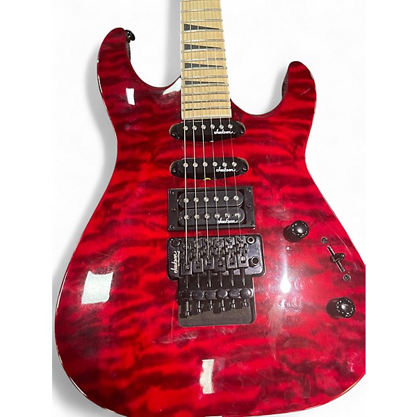Used Jackson JS22 Dinky RED Solid Body Electric Guitar