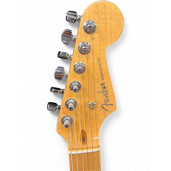 Used Fender USA DLX STRAT W/ SILVER WOUND SEYMOUR DUNCAN PU'S Sienna Sunburst Solid Body Electric Guitar