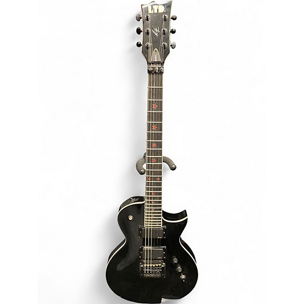 Used ESP LTD JH600 Jeff Hanneman Signature Black Solid Body Electric Guitar