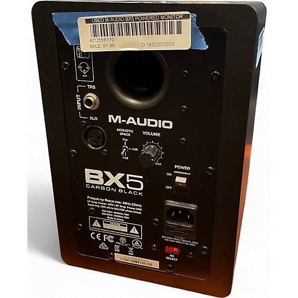 Used M-Audio BX5 Powered Monitor