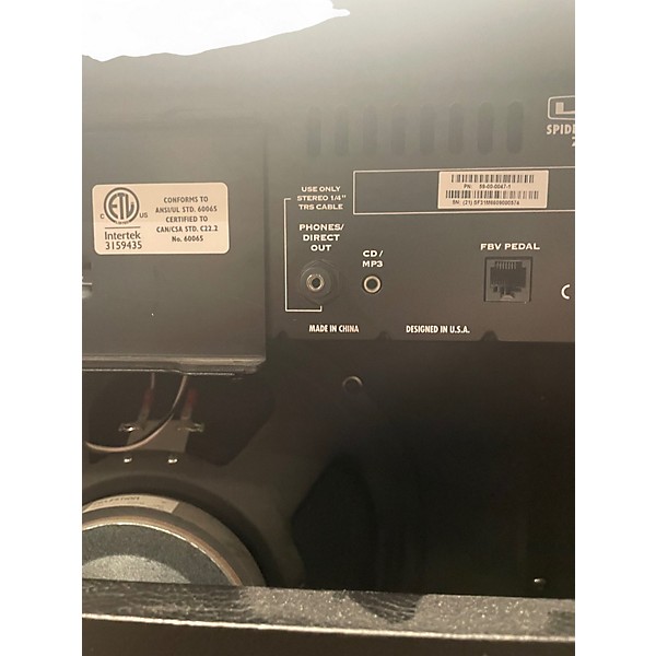 Used Line 6 Spider IV 75W 1x12 Guitar Combo Amp