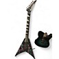 Used Jackson JS32 King V Black Splatter Solid Body Electric Guitar thumbnail