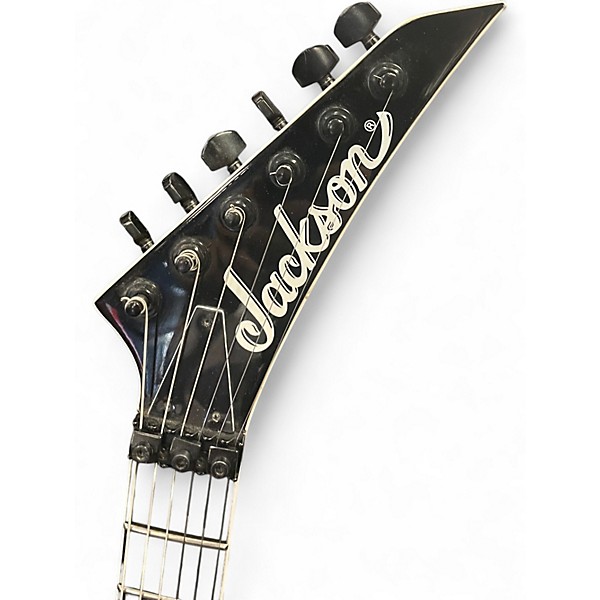 Used Jackson JS32 King V Black Splatter Solid Body Electric Guitar