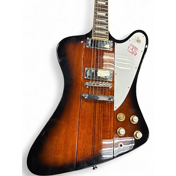 Used Epiphone FIREBIRD 2 Tone Sunburst Solid Body Electric Guitar