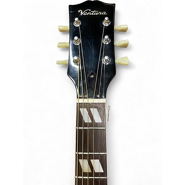 Used Ventura V23s Sunburst Acoustic Guitar