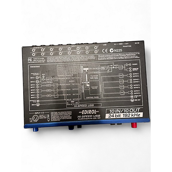 Used Edirol UA101 Audio Interface
