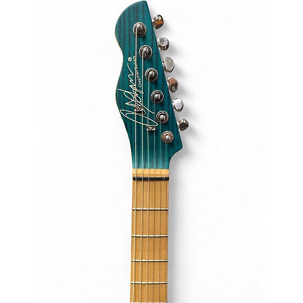 Used Chapman ML3 Traditional Turquoise Solid Body Electric Guitar