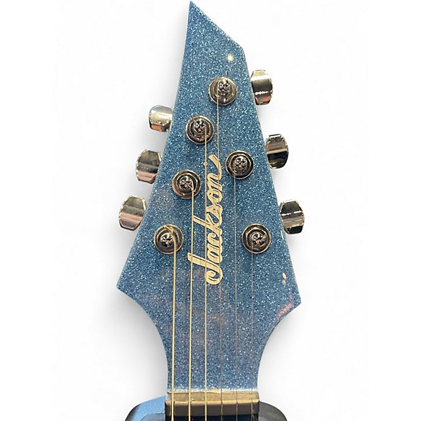 Used Jackson JG6 Blue Solid Body Electric Guitar