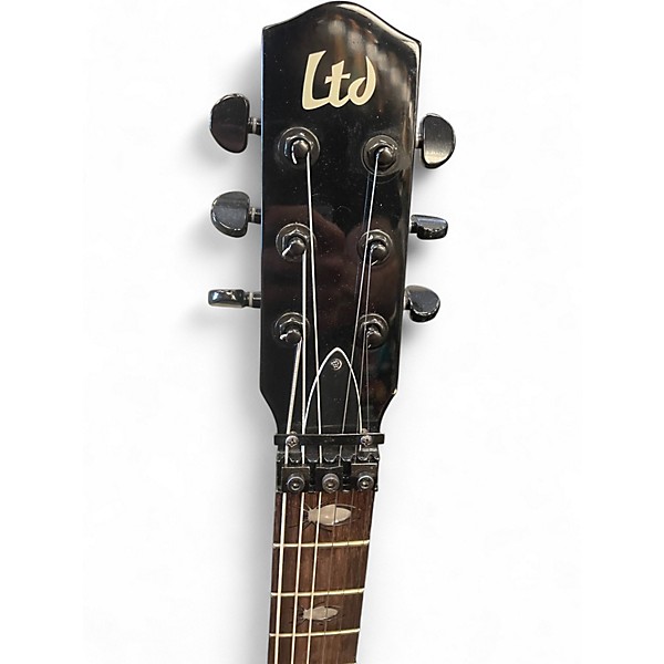 Used ESP LTD KH203 Kirk Hammett Signature Black Solid Body Electric Guitar