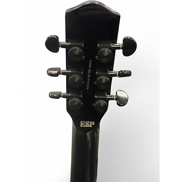 Used ESP LTD KH203 Kirk Hammett Signature Black Solid Body Electric Guitar
