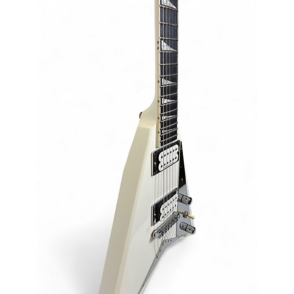 Used Jackson MJ SERIES Rhoads RRT WHITE Solid Body Electric Guitar