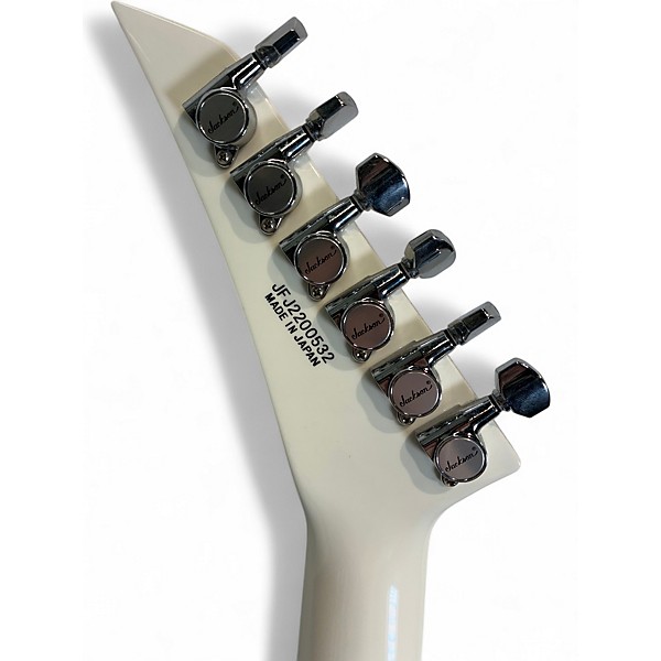 Used Jackson MJ SERIES Rhoads RRT WHITE Solid Body Electric Guitar