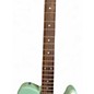 Used Squier Paranormal Baritone Cabronita Telecaster Surf Green Solid Body Electric Guitar