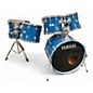 Vintage 1980s Yamaha 5 Piece 8000 Series Blue Drum Kit thumbnail