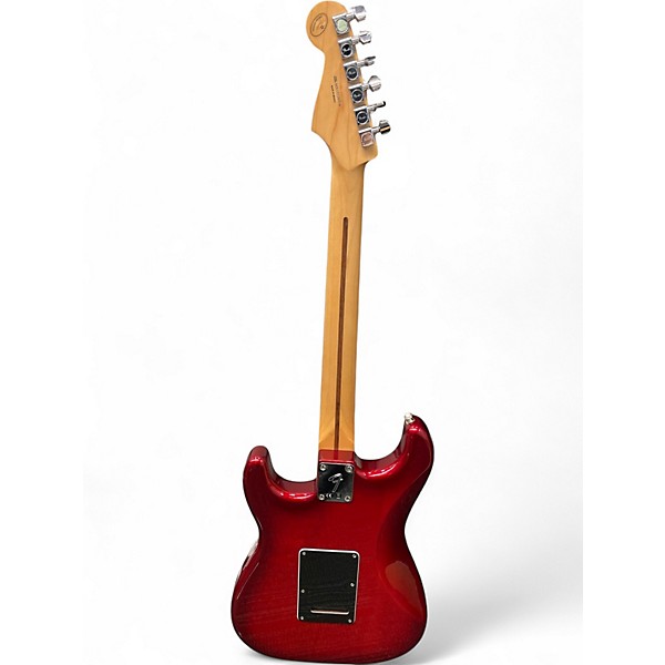 Used Fender PLAYER II STRATOCASTER HSS Candy Red Burst Solid Body Electric Guitar