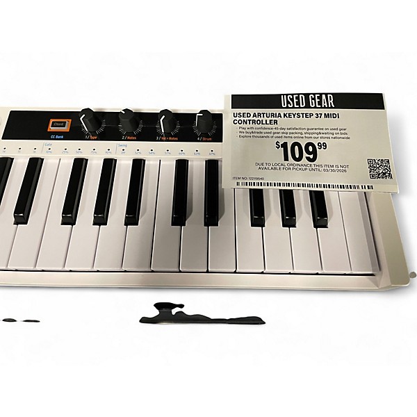 Used Arturia Keystep 37 MIDI Controller