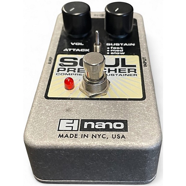 Used Electro-Harmonix Soul Preacher Nano Compressor / Sustainer Effect Pedal