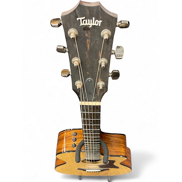 Used Taylor 214CE PLUS Natural Acoustic Electric Guitar