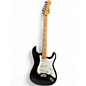 Used Fender Standard Stratocaster Black Solid Body Electric Guitar thumbnail