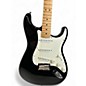 Used Fender Standard Stratocaster Black Solid Body Electric Guitar
