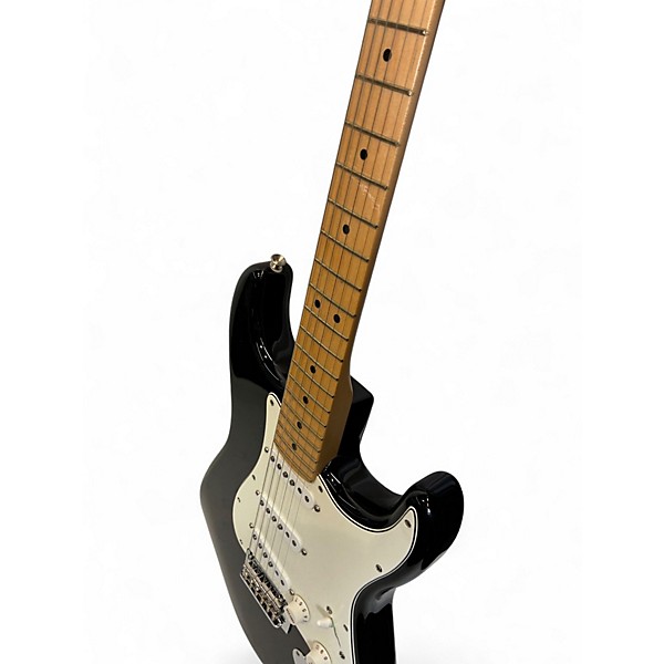Used Fender Standard Stratocaster Black Solid Body Electric Guitar