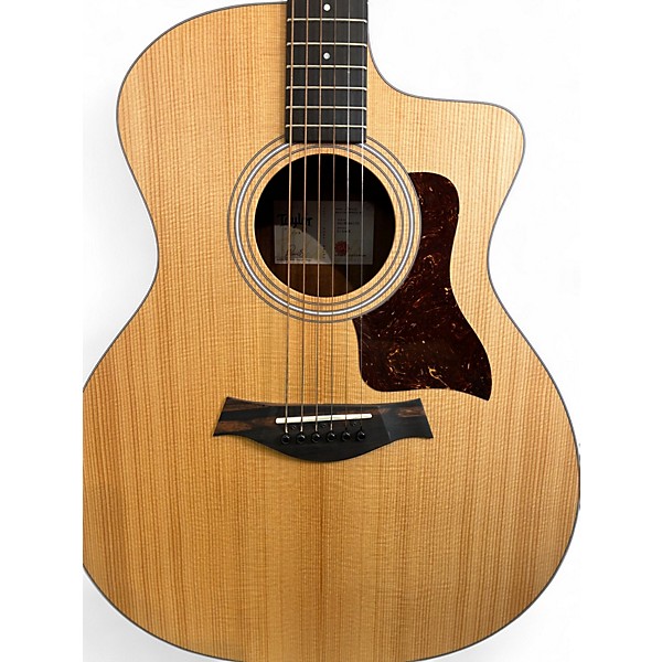 Used Taylor 214CE Koa Natural Acoustic Electric Guitar