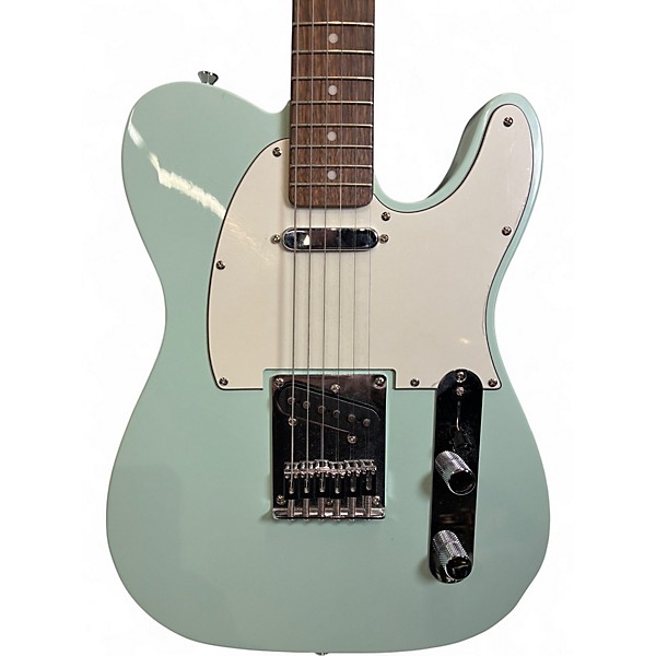 Used Squier Bullet Telecaster Seafoam Green Solid Body Electric Guitar