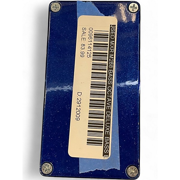 Used MXR M288 Bass Octave Deluxe Bass Effect Pedal