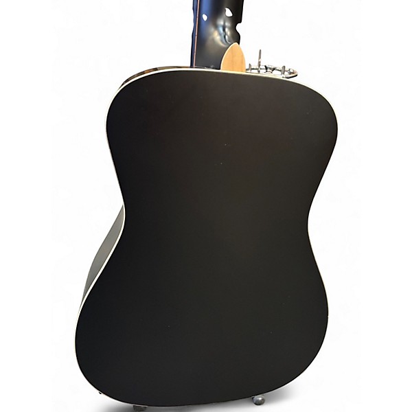 Used Fender CALIFORNIA MALIBU Black Acoustic Electric Guitar