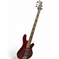 Used Schecter Guitar Research Omen Extreme 5 String Ruby Electric Bass Guitar