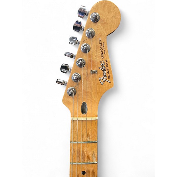 Used Fender Standard Stratocaster Black Solid Body Electric Guitar