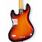 Used Fender American Standard Jazz Bass Fretless 3 Color Sunburst Electric Bass Guitar