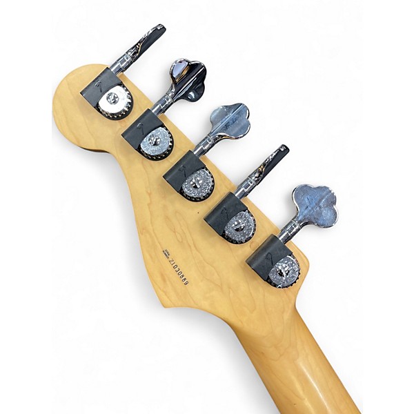 Used Fender American Standard Jazz Bass V 3 Color Sunburst Electric Bass Guitar