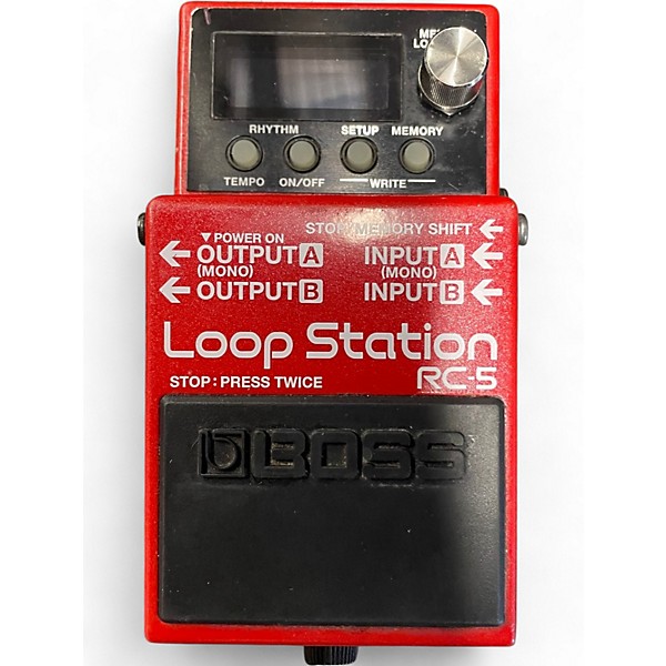Used BOSS RC5 Loop Station Pedal