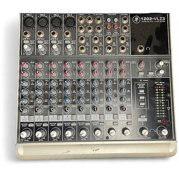 Used Mackie 1202VLZ3 Unpowered Mixer
