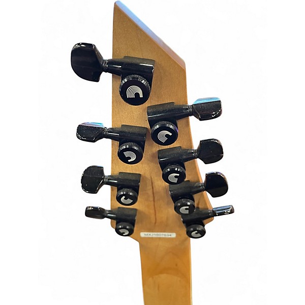 Used Jackson DKA8M ORANGE BLAZE Solid Body Electric Guitar