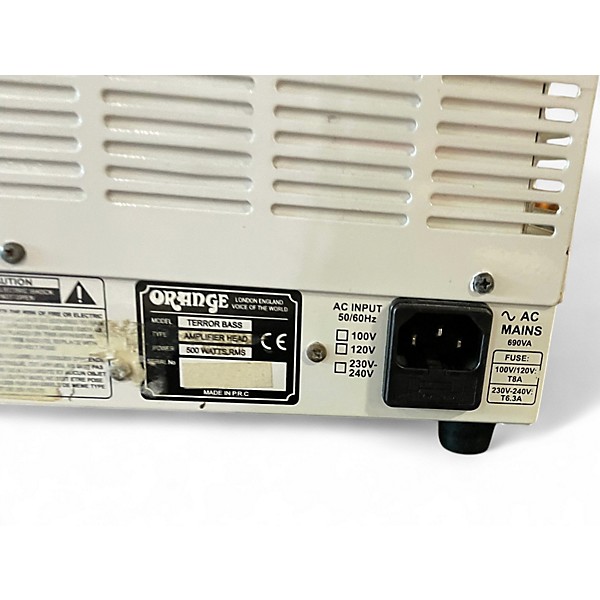 Used Orange Amplifiers terror bass 500w head Bass Amp Head