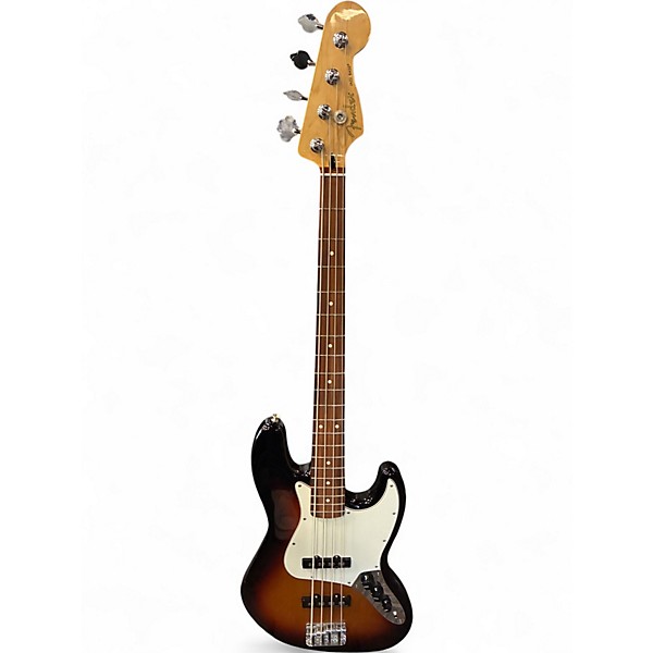 Used Fender JAZZ BASS 2 Color Sunburst Electric Bass Guitar