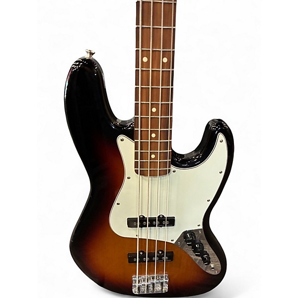 Used Fender JAZZ BASS 2 Color Sunburst Electric Bass Guitar