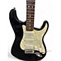 Used Squier strat Black Solid Body Electric Guitar